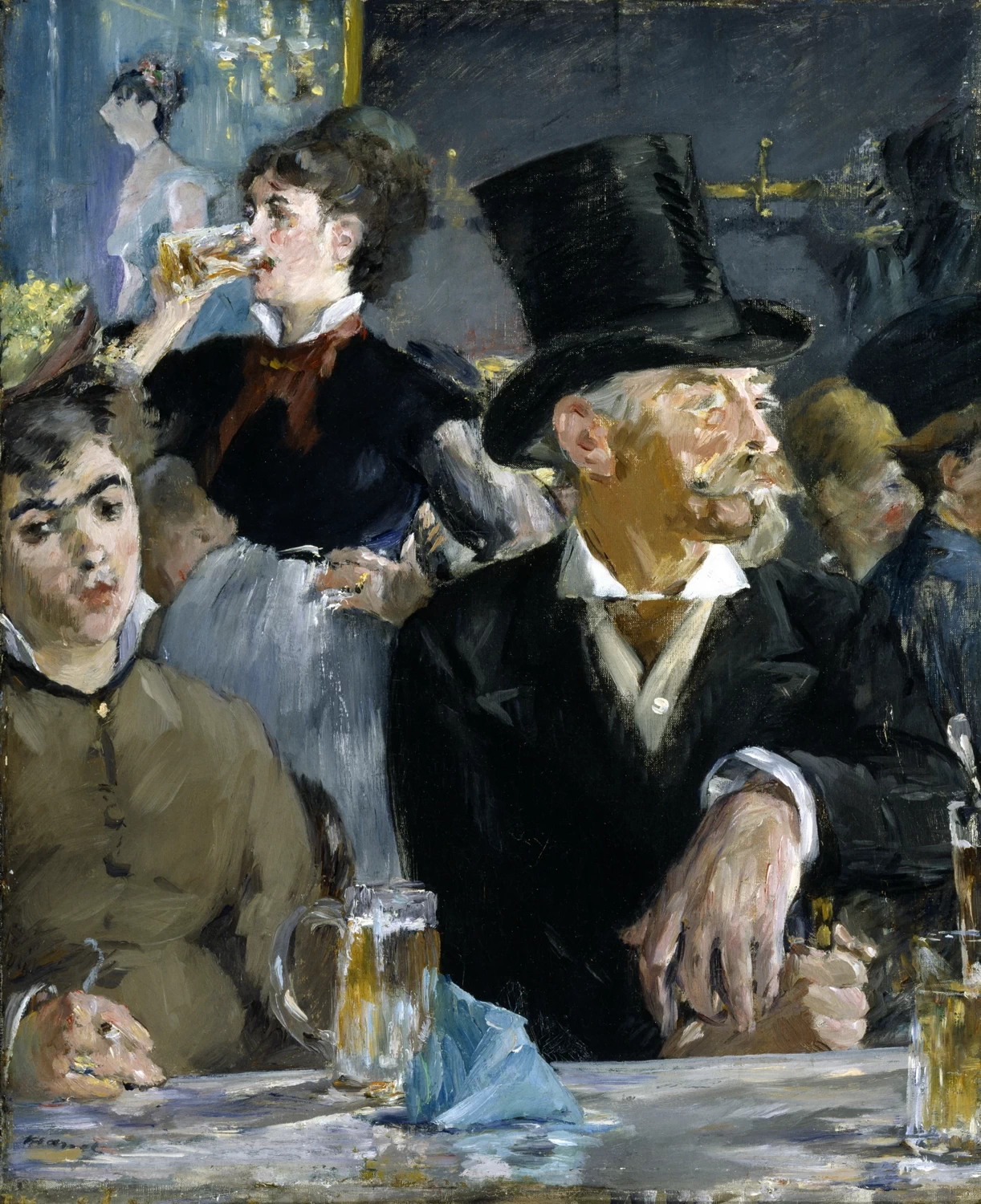 6-Édouard Manet, Al caffe concerto-Walters Art Museum, Baltimore, Maryland  